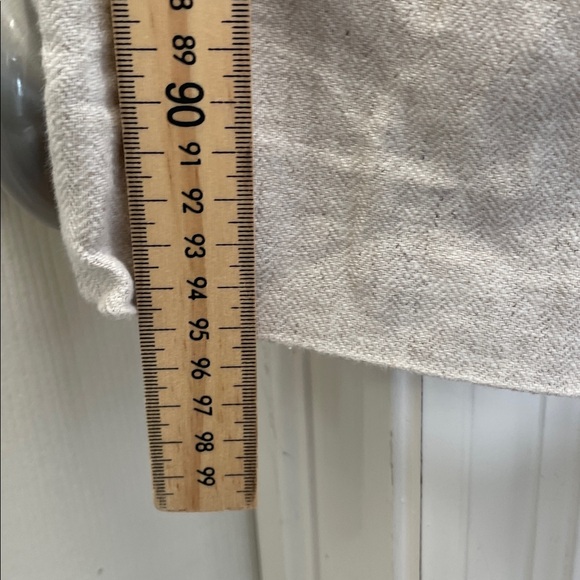 Banana Republic - Linen Blend Tailored Fit Preppy Ankle Pants - Cream - 36x32 - Picture 6 of 13